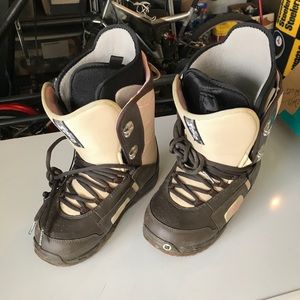 Woman’s snowboard boots